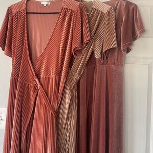 Baltic Born Andi Dresses/Shein Bridesmaid Dress Lot of 3